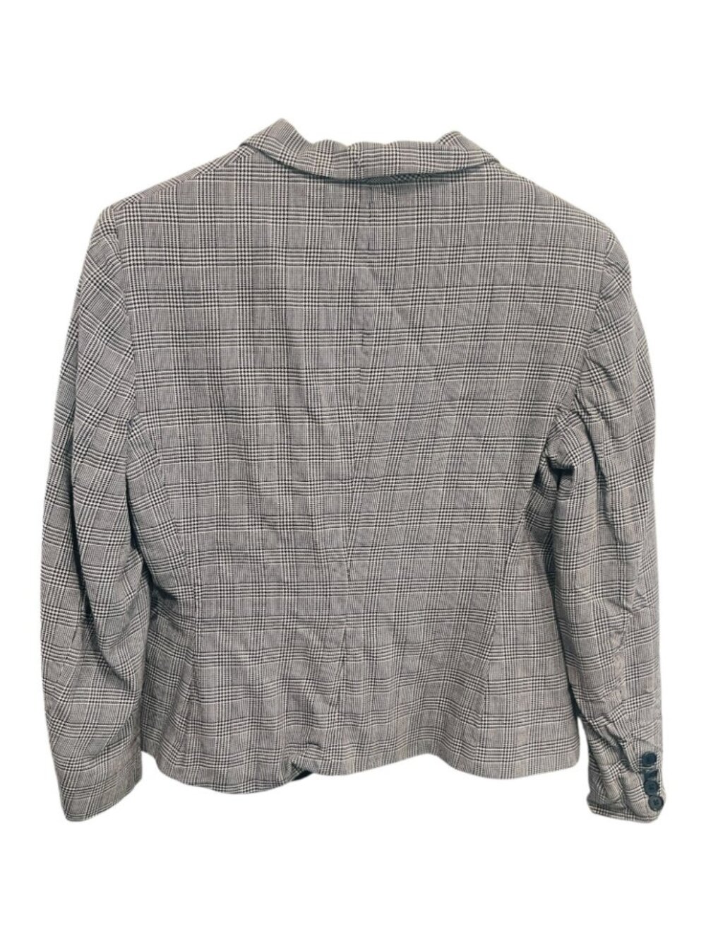 LAUREN Ralph Lauren Petite Women's Size 8P Grey Blazer Wool Blend - Picture 4 of 5